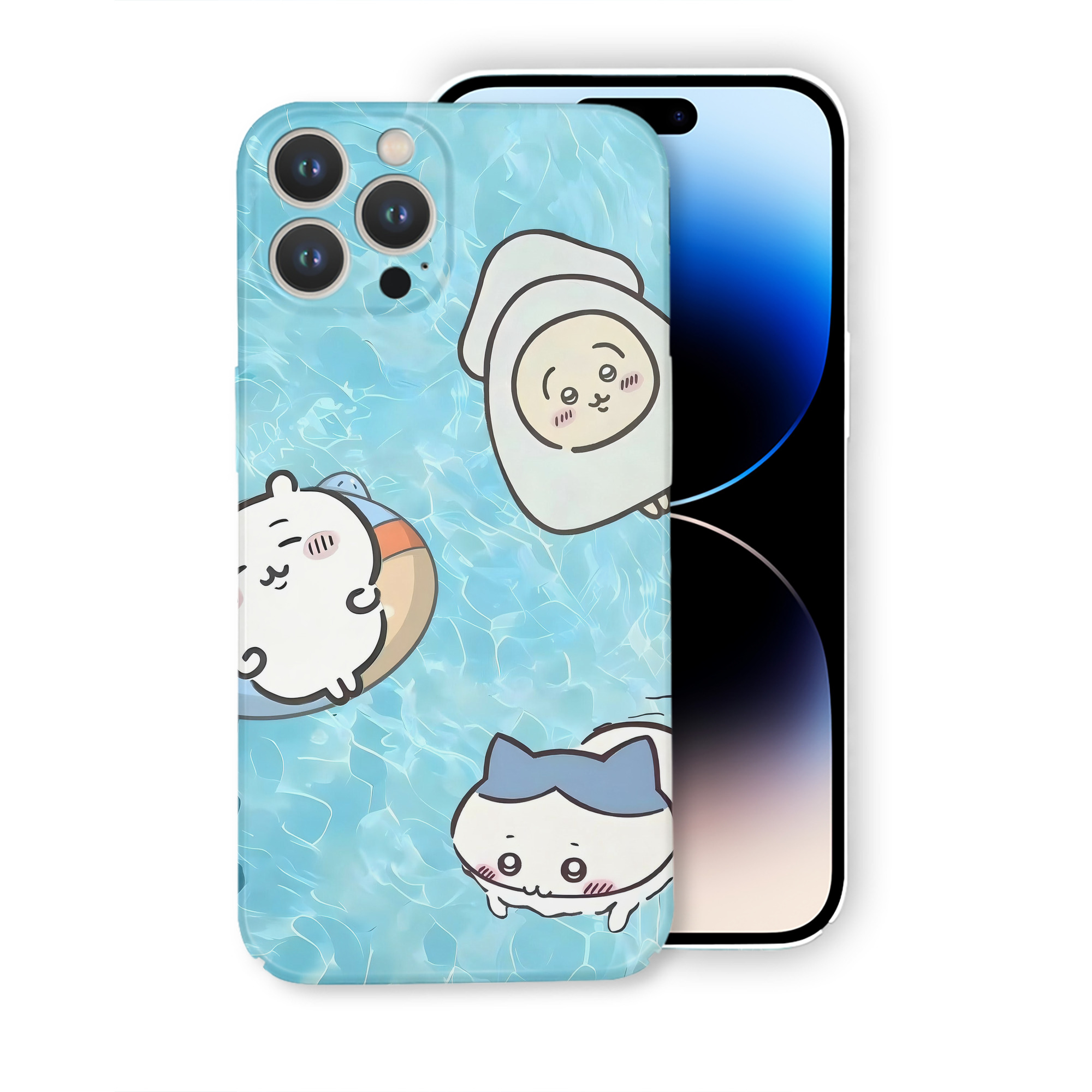 （画像用） ちいかわ Chii-kawa 【iPhone 14シリーズ対応】ハードケース
